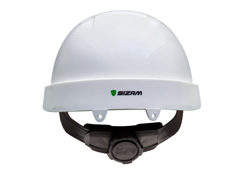 Каска защитная строительная Sizam Safe-Guard 3210 белая Ровно - изображение 3