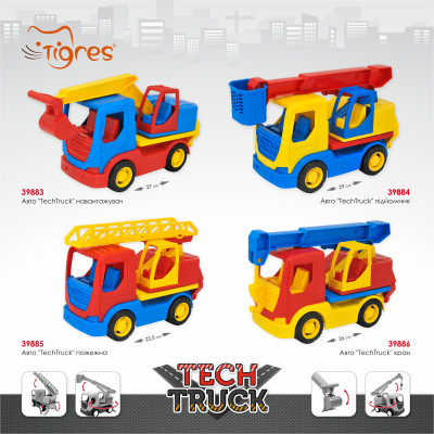 Спецтехніка Tigres Авто "TechTruck" підйомник (39884) Вінниця - фото 2