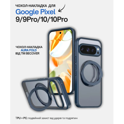 Чехол для мобильного телефона BeCover Aura Fold Google Pixel 9 / 9 Pro / 10 / 10 Pro Blue (714135) Винница - изображение 1