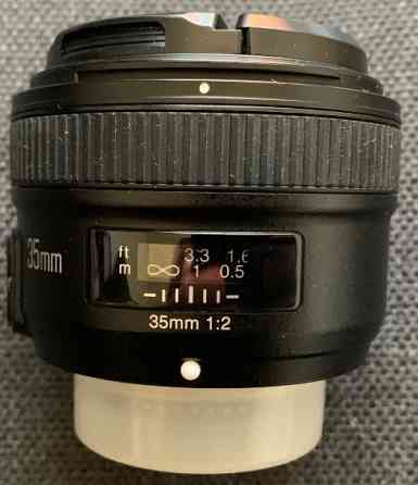 Yongnuo 35mm f/2 Nikon. Харків