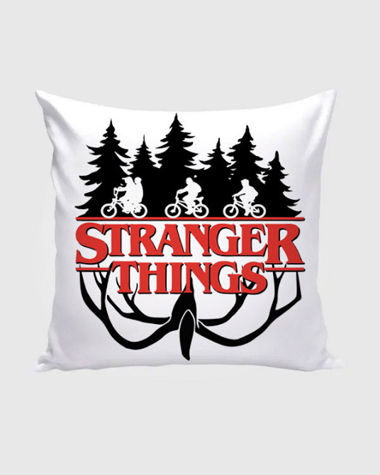 Подушка "Дивні дива" | Подарунок шанувальнику Stranger things Одеса - фото 1