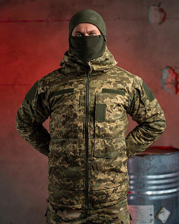 Тактична куртка бушлат Persona піксель Omni-Heat ВТ0448 Одесса - изображение 15