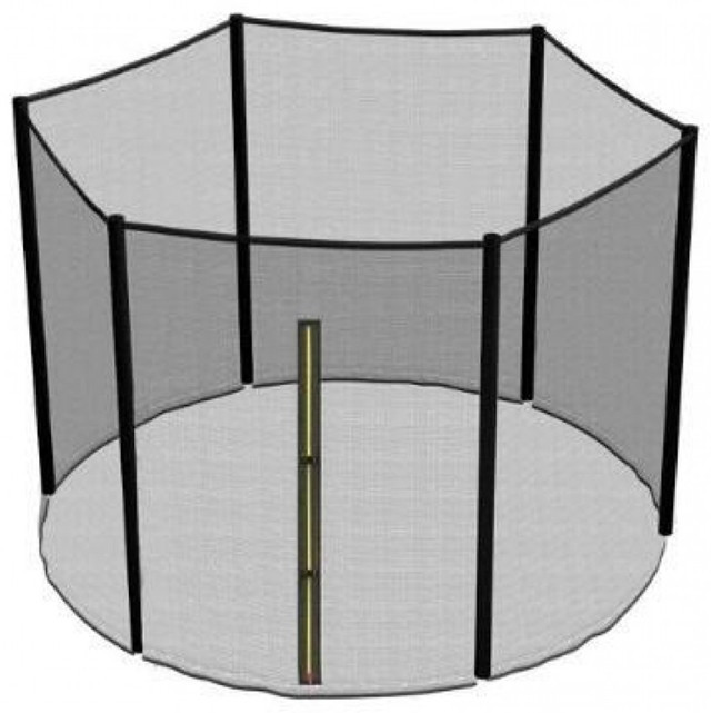 Захисна сітка для батута 252 см 6 стовпчиків, зовнішня (8 ft) Київ - фото 1
