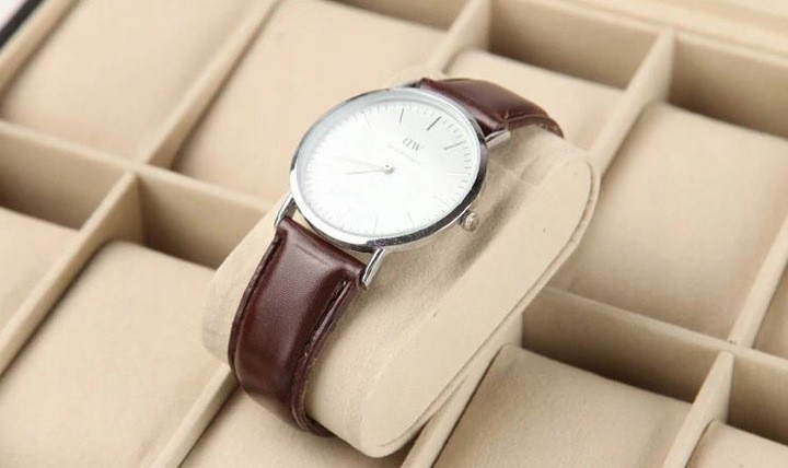 Шкатулка - органайзер для зберігання годинників 12 відділень Soulima (12534) Нововолинськ - фото 6