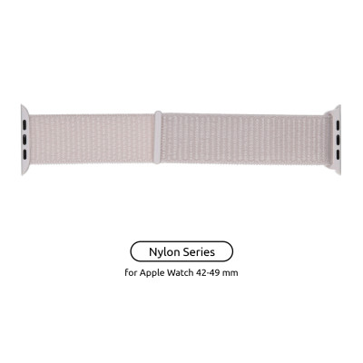 Ремешок для смарт-часов Armorstandart Nylon Band для Apple Watch 49/46/45/44/42 (Series 1-3) Pink (ARM55854) Винница - изображение 1