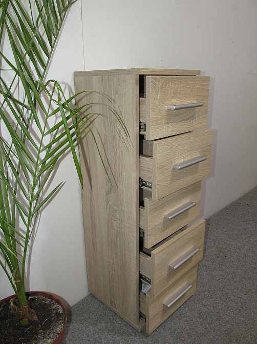 Комод 5 ящиков М-ЗОН Джеко 300 Антрацит (MZN-031018) Львов - изображение 7