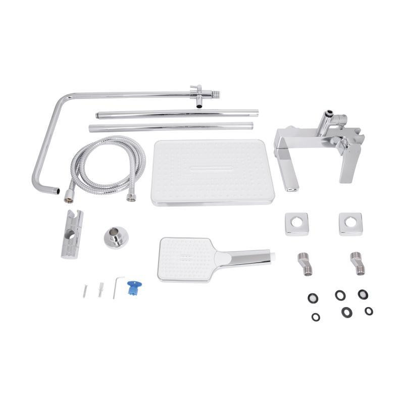 Душова система універсальна Qtap Nando на три споживачі (з виливом) QTNAN111CRM48653 Chrome Київ - фото 8