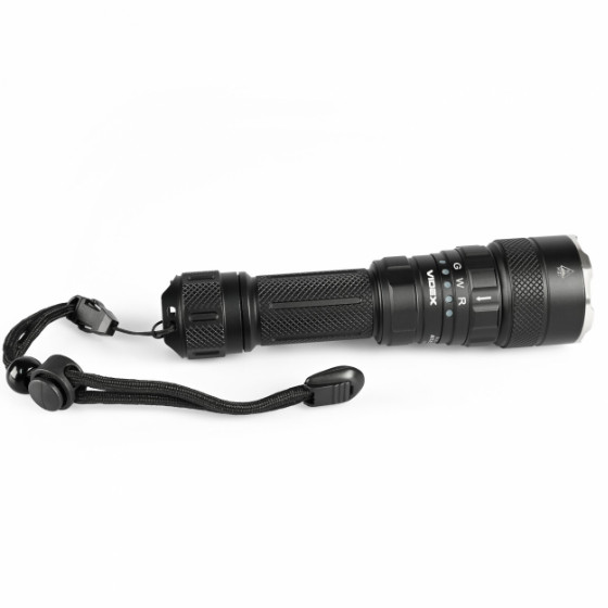Ліхтарик LED тактичний 2000Lm 5000К VLF-AT255RG Videx Житомир - изображение 7