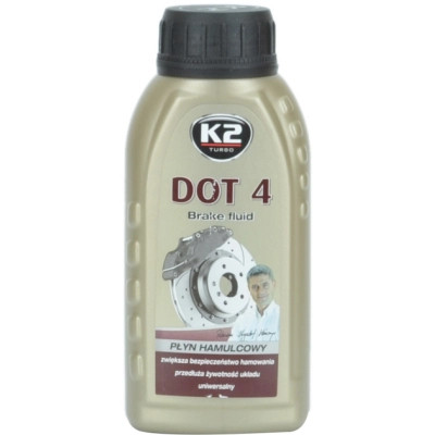 Тормозная жидкость K2 Turbo Brake Fluid DOT 4 0,25 л (T124) Винница - изображение 1