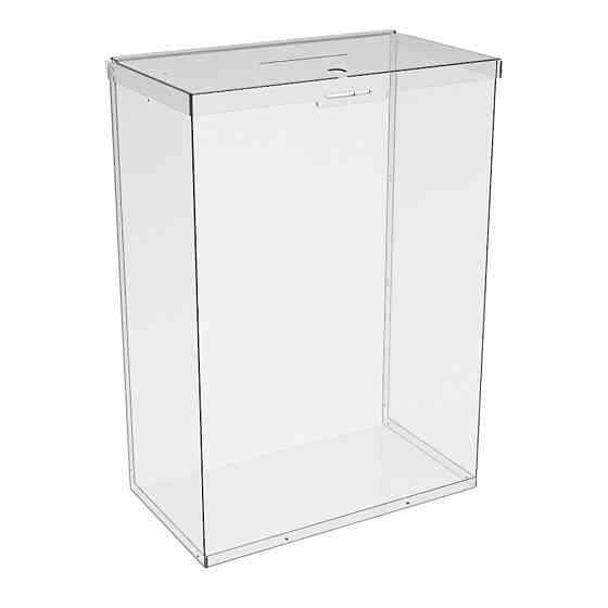 Ящик EKOSTAR с замком для пожертвований и сбора денег 350x200x500. Объем 35 литров Киев