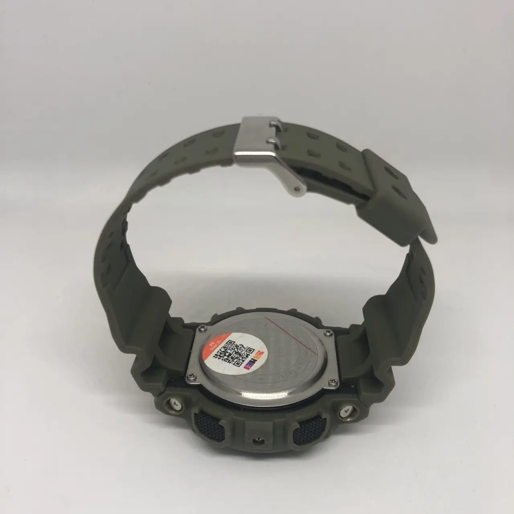 Мужские наручные спортивные часы Skmei 1583 Зеленый с белым Винница - изображение 8