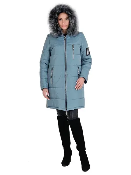 Женская длинная зимняя куртка с мехом. 42-72р. Киев - изображение 5