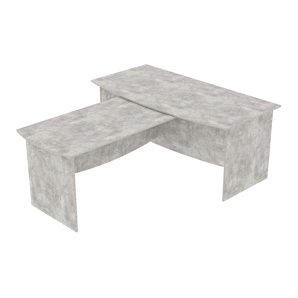 Стіл для переговорів Лідер, Бетон, 1800/2220/760 Львів - фото 1