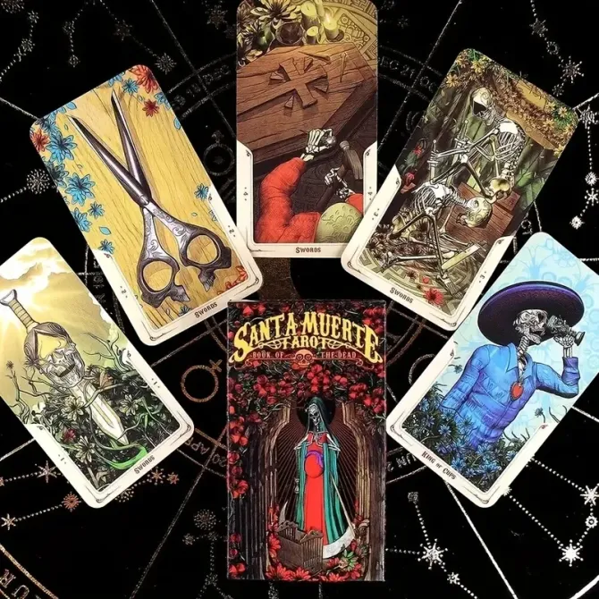 Карты Таро Santa Muerte – колода для гадания 78 карт Киев - изображение 7
