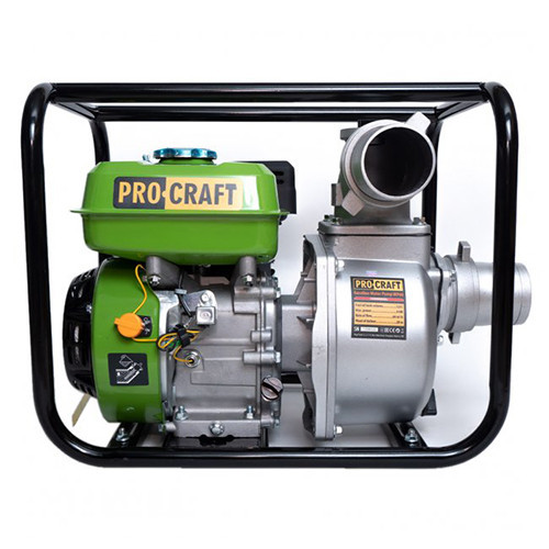 Мотопомпа бензиновая Procraft WP60 – 60 куб.м/ч, 4 кВт, для чистой воды Львов - изображение 1