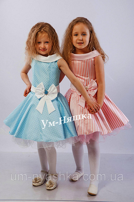 Стиляги детское нарядное платье в горох Кривой Рог - изображение 5