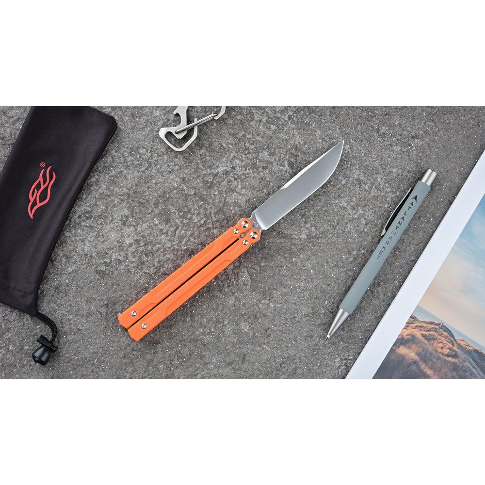 Нож-бабочка (балисонг) Ganzo G766-OR Ровно - изображение 9