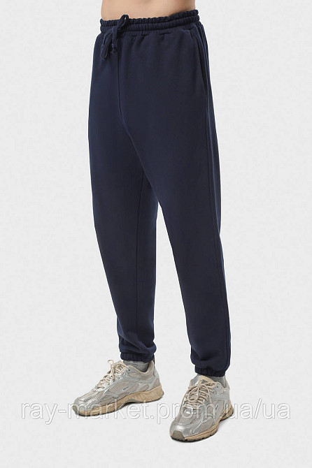 Штани чоловічі базові RAY PREMIUM LOOSE темно-сині(U0909M-Navy Blue) Київ - фото 3