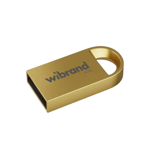 Флешка 4Гб USB 2.0 золотий lynx Wibrand Житомир