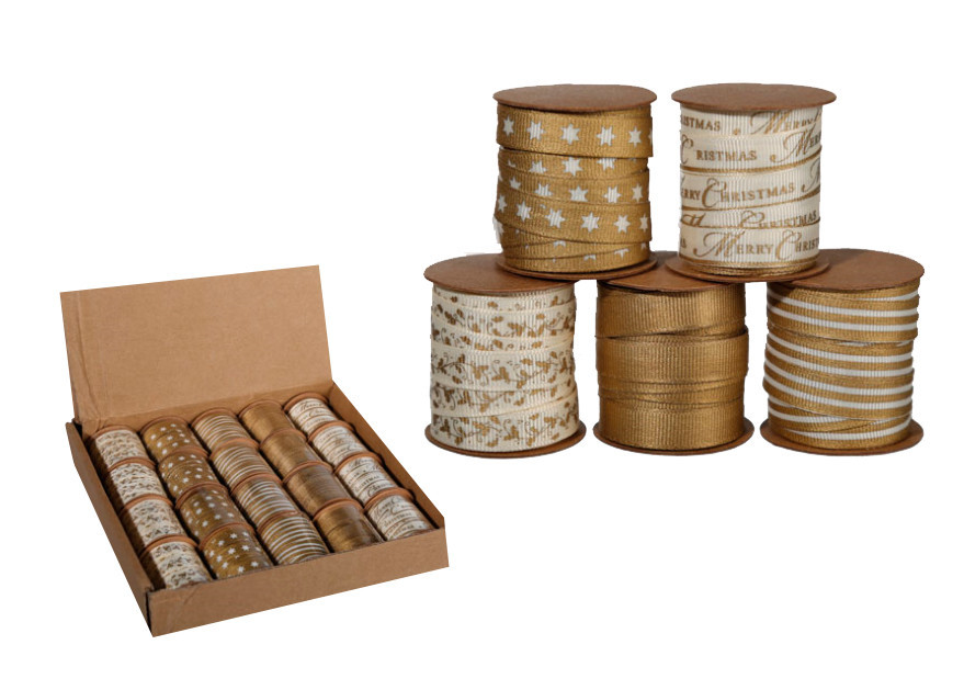 Лента золотистая 