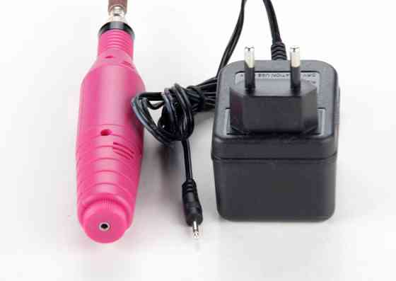 Машинка фрезер для полірування нігтів манікюру і педикюру MHZ MM 300 рожева Винница