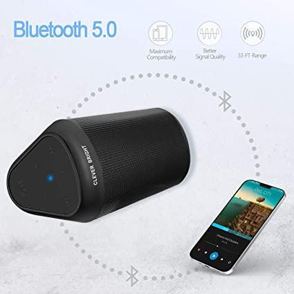 Портативна Bluetooth-колонка Smart Bright 10W, Bluetooth 5.0, LED-підсвітка 7 режимів, TWS Stereo, до 24 годин роботи Київ - фото 4