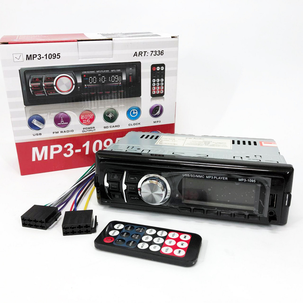 Авто магнітофони, Однодинові магнітоли, Магнітола в машину з флешкою, Магнітола 1din c підсвіткою HF-87 Івано-Франківськ - фото 3