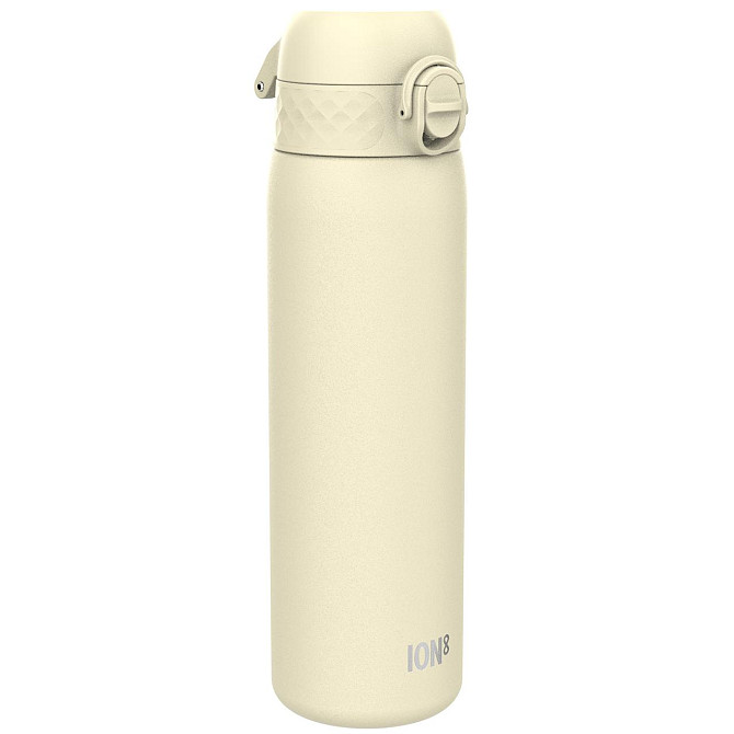Пляшка для води металева ION8 600 мл. Stainless Steel, Creamy White Кам'янське - фото 1