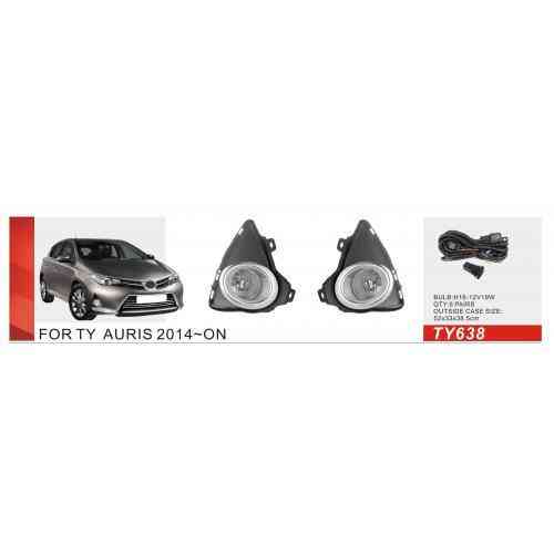 Дополнительные фары Toyota Auris 2013-2015 TY638А H11 12V 55W с электропроводкой Харьков