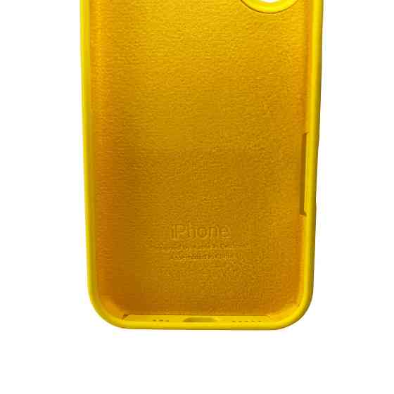 Чохол для смартфона Silicone Full Case AA Camera Protect for Apple iPhone 16 56,Sunny Yellow Київ