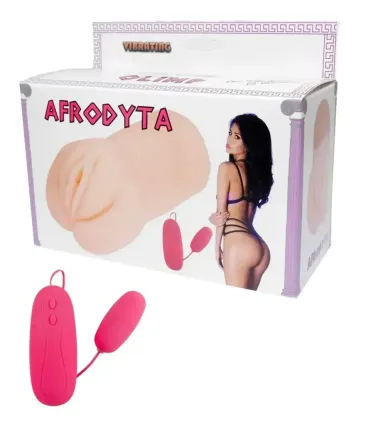 Мастурбатор-вагіна з вібрацією Boss Series — Afrodyta, BS2600008V Sex Aura Київ