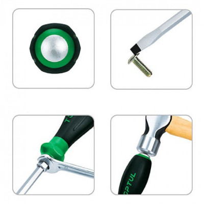 Набір викруток Toptul ударних із шестигранником 6 шт. PRO-PLUS SERIES (GFE-0602) Вінниця - фото 3