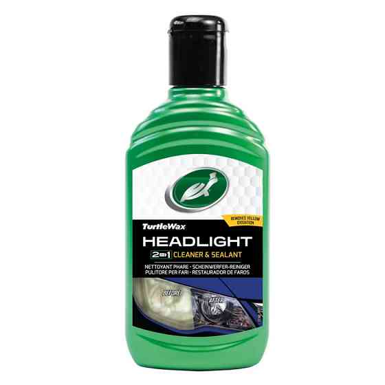 Полироль для фар Turtle Wax Headlight Cleaner & Sealant 300мл Львов