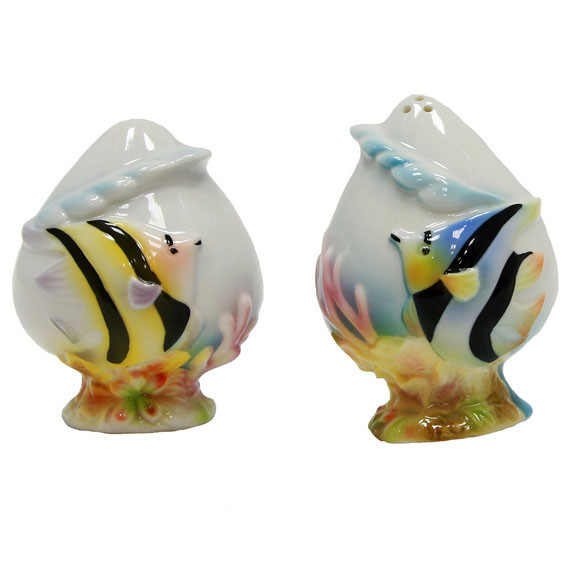 Сільничка та перечниця з кераміки Рибки Київ - фото 1