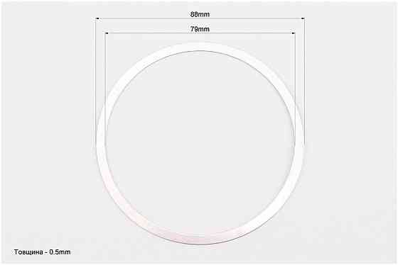 Прокладка головки циліндра МТ, к-кт 2шт, (алюміній) Київ