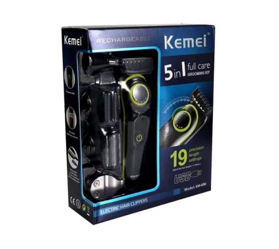Універсальна машинка для стрижки Kemei Km-696 Стайлер Київ