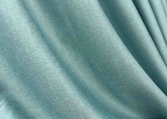 Комплект готовых штор VR-Textil Шенилл однотонный № 1697ш Светло-бирюзовый 100х270 см 2 шт (31-773) Киев