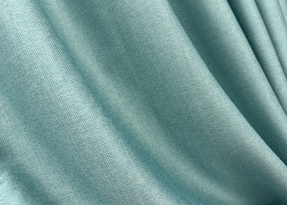 Комплект готовых штор VR-Textil Шенилл однотонный № 1697ш Светло-бирюзовый 100х270 см 2 шт (31-773) Киев - изображение 6