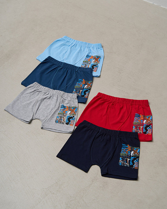 Боксеры подростковые на мальчика - Extreme Sport из 5 шт. Nicoletta 41426 12-13 Киев - изображение 1