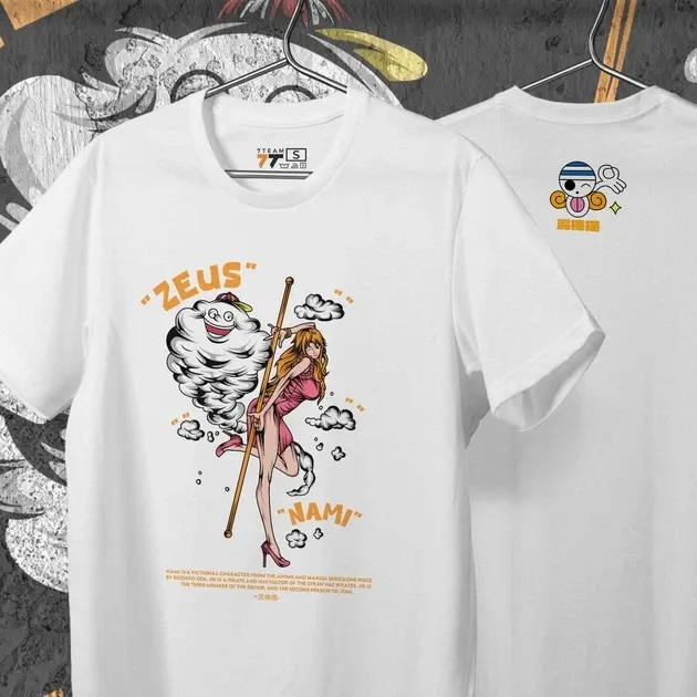 Футболка чоловіча з  принтом Ван Пис Nami Розмір 48 Anime0256 Дніпро - фото 4