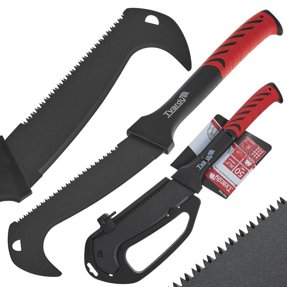 Тесак-викорчовувач з пилкою "Tvardy" 53 см Київ - фото 1