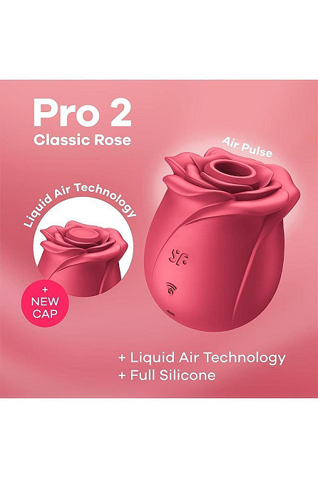 Вакуумний стимулятор - Satisfyer Pro 2 Classic Rose Sex Aura Київ - фото 7