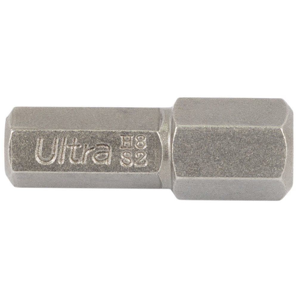 Біти HEX 8×25мм 1⁄4" 8 шт S2 (блістер) ULTRA (4015032) Київ - фото 3
