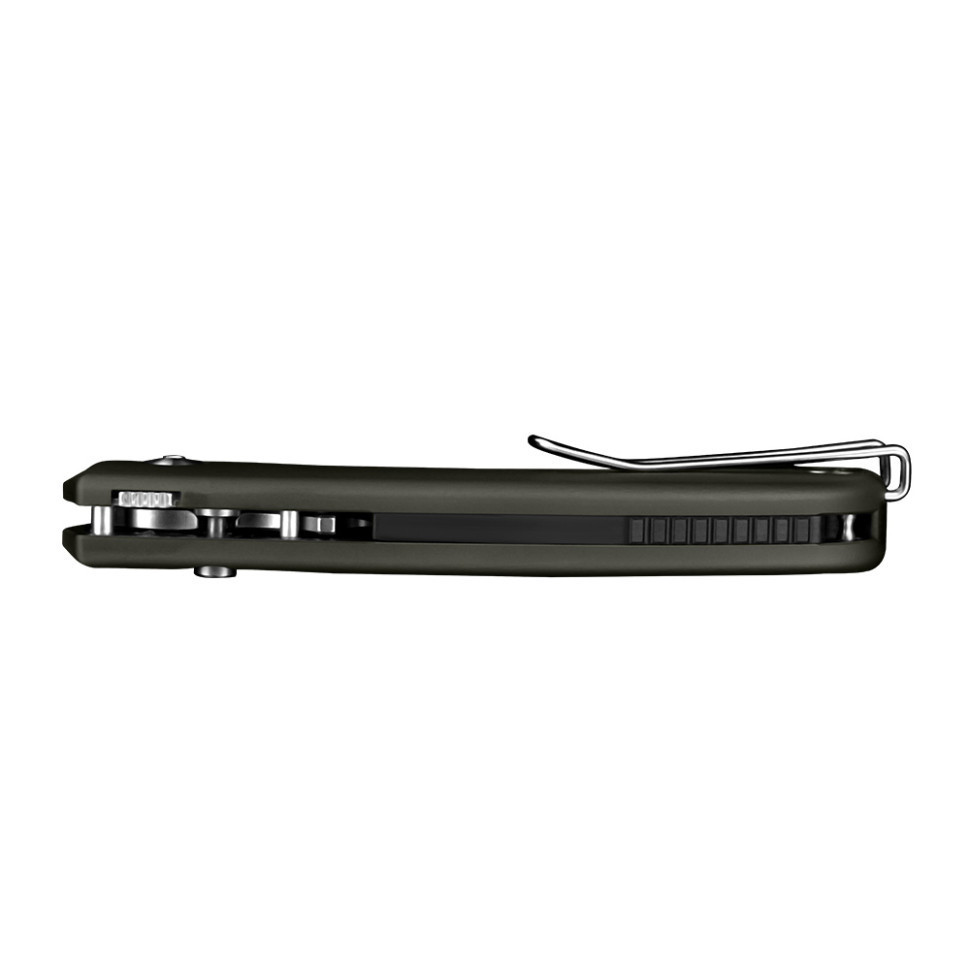 Нож складной карманный Ruike P736-AK, (7.5 см) 14C28N/ алюминий, серый Киев - изображение 6