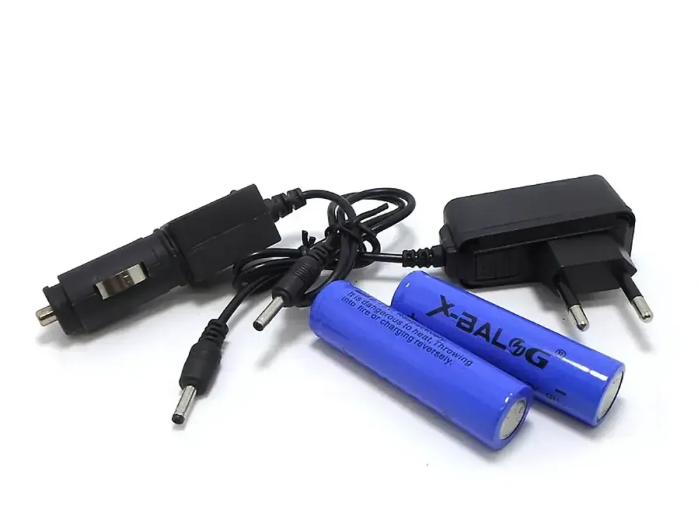 Налобный фонарь RJ-3000-T6 аккумуляторный 3 LED 800лм 2x18650 с зарядкой для туризма и охоты Одесса - изображение 5