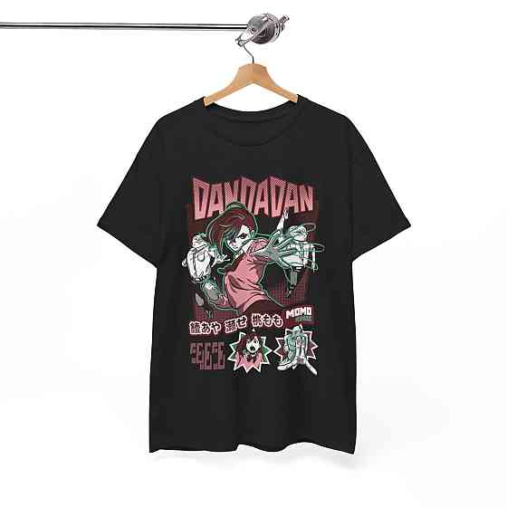 Футболка з аніме принтом Аніме Косплай Дандадан Сеіко оверсайз (S/M/L) Чорний AnimeJ0300 Дніпро