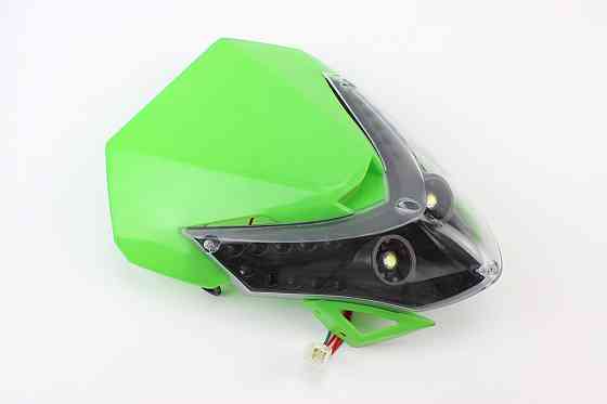 пластик - обтічник + фара, ЗЕЛЕНИЙ, тип 2 Київ