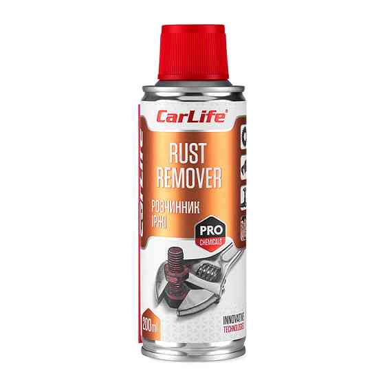 Розчинник іржі CarLife Rust Remover 200мл Львів