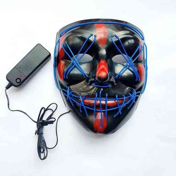 Неонова LED маска для вечірок Луцьк