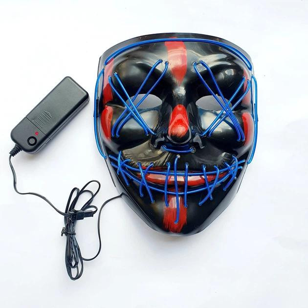 Неонова LED маска для вечірок Луцьк - фото 3